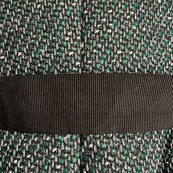 NWT Ann Taylor Tweed Mid Length Belted Blazer Jacket XS - Picture 8 of 15